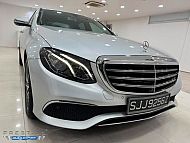 Mercedes Benz E200 Exclusive R18 LED 9G tronic Push Start 2017 Silver